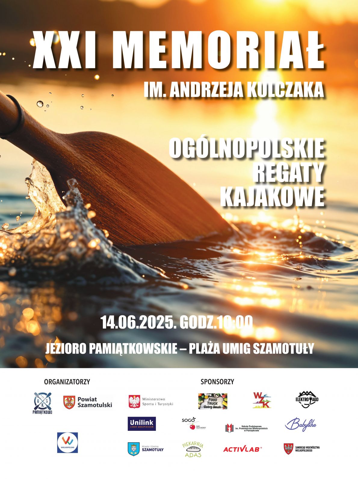 Plakat - XXI Memoriał im. A. Kulczaka